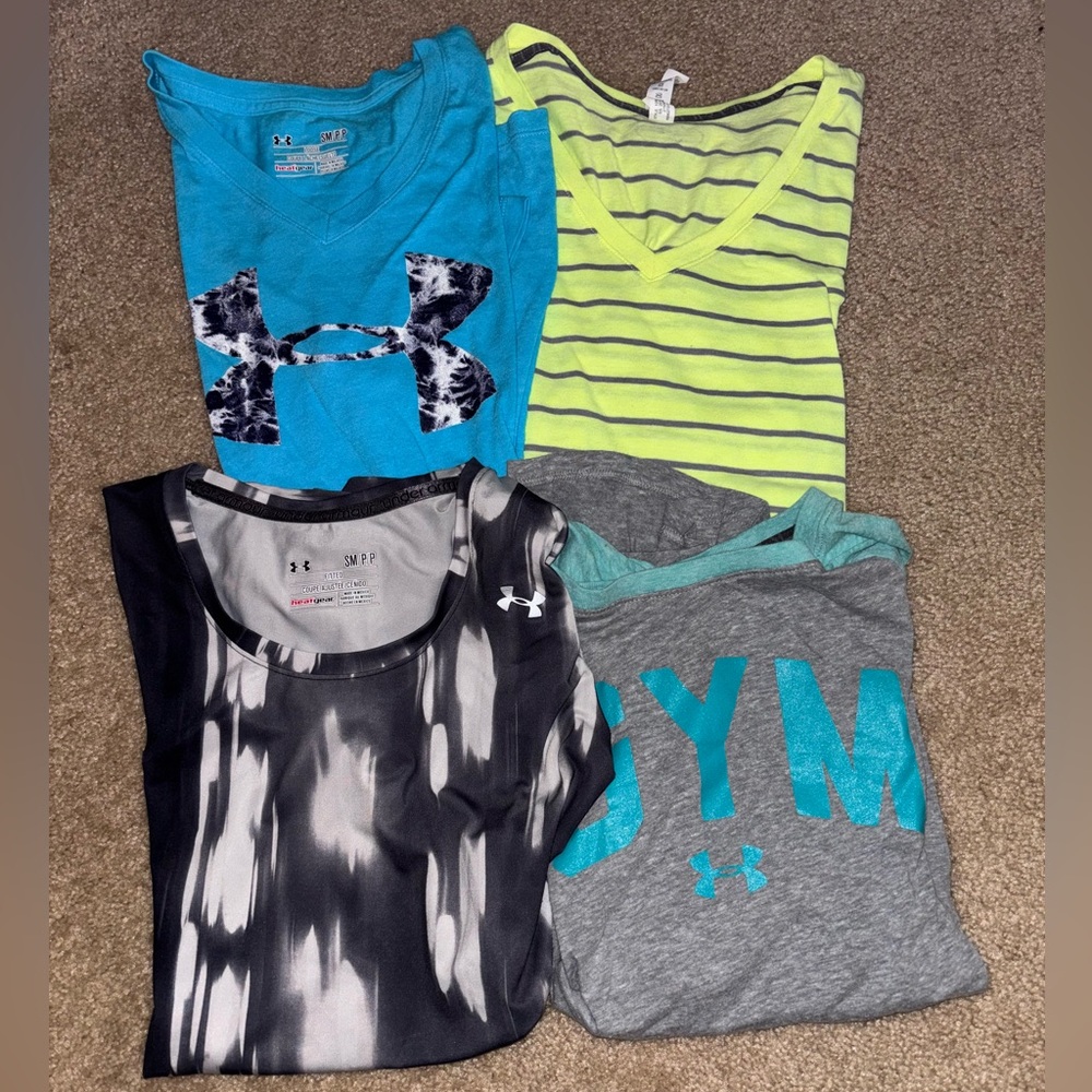 🍇Under Armour Women's Short Sleeve Tee Bundle